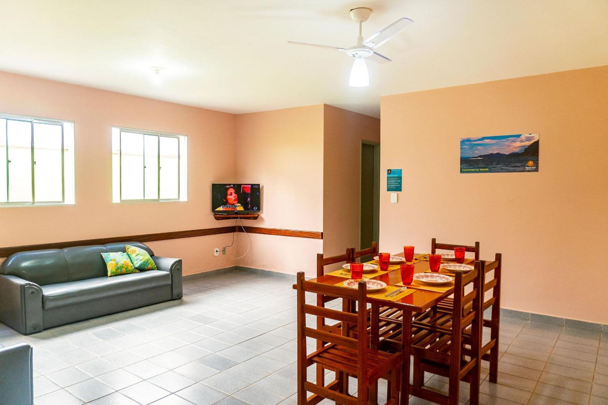 Apartamentos Incriveis Primeira Quadra Mar Wifi Убатуба Екстериор снимка