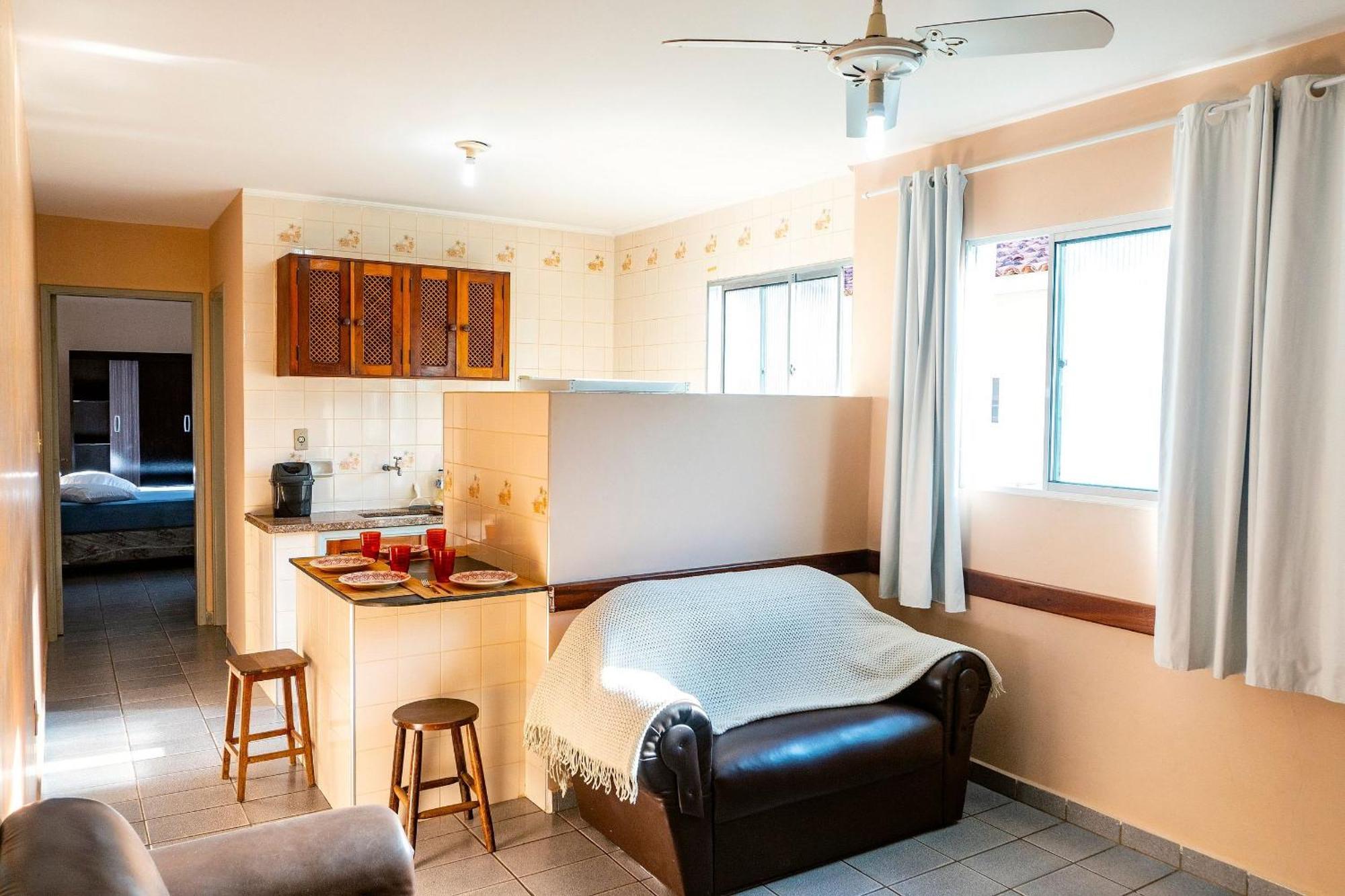 Apartamentos Incriveis Primeira Quadra Mar Wifi Убатуба Екстериор снимка